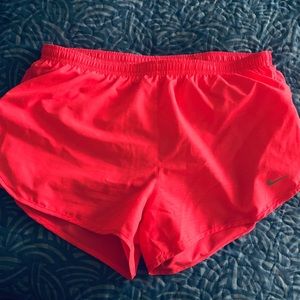 Hot pink nike dri fit running shorts🌺